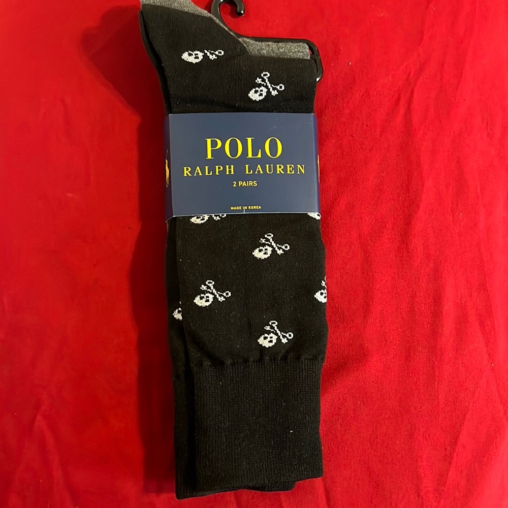 POLO RALPH LAUREN 2 PAIRS